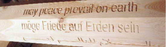wunderschoener Friedenspfahl